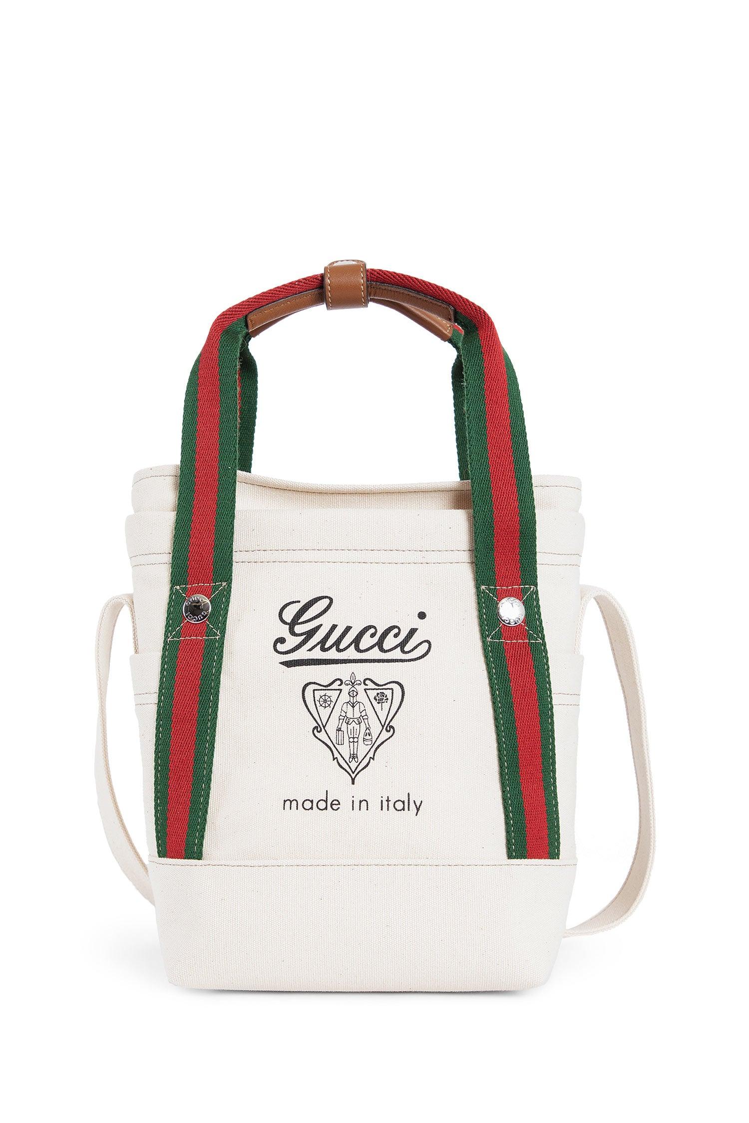 GUCCI グッチ ミディアムプリント 帆布御徒面子 ウェッブ