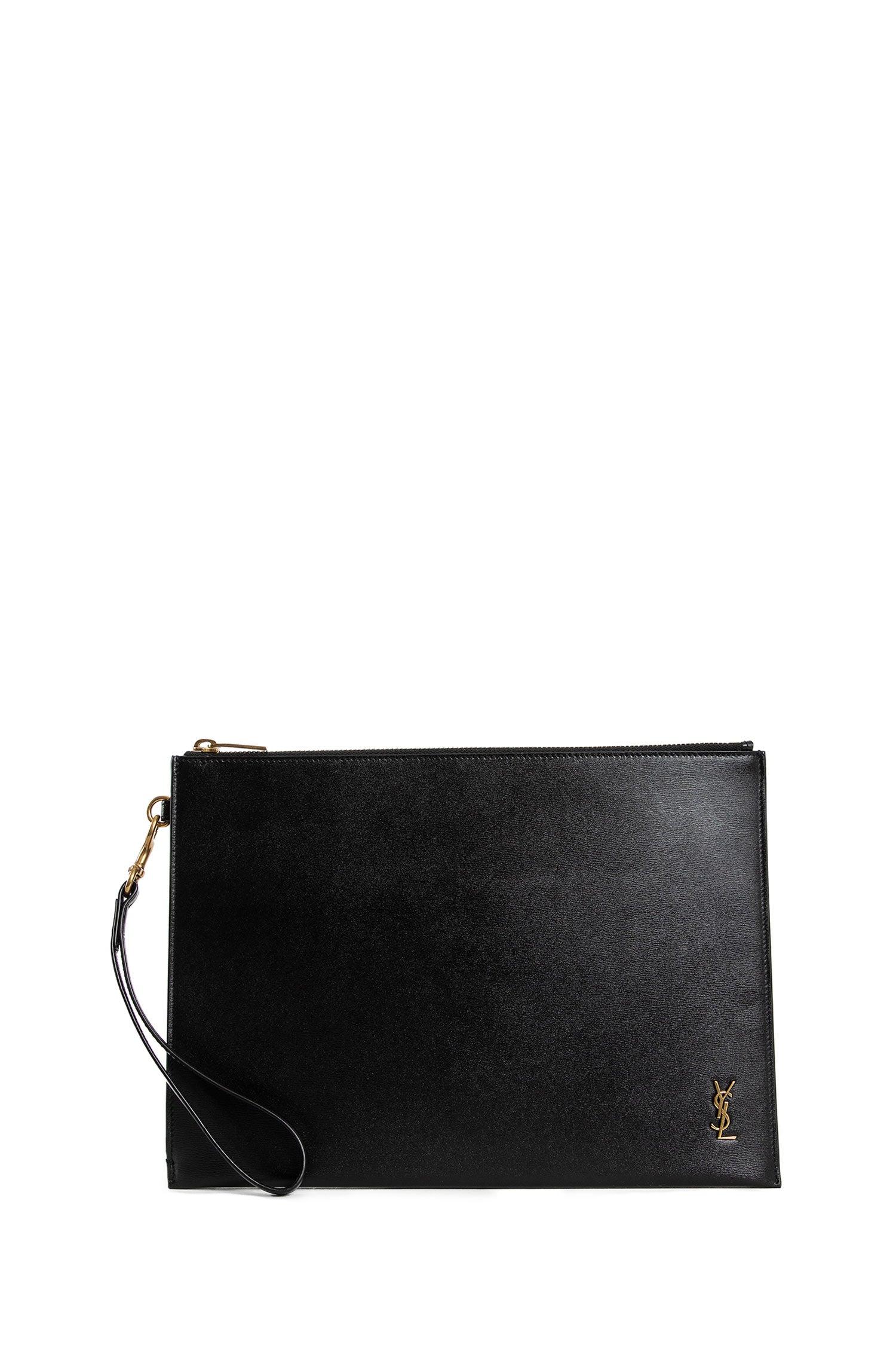 SAINT LAURENT サンローラン カッサンドル レザータブレットホルダー YM-1