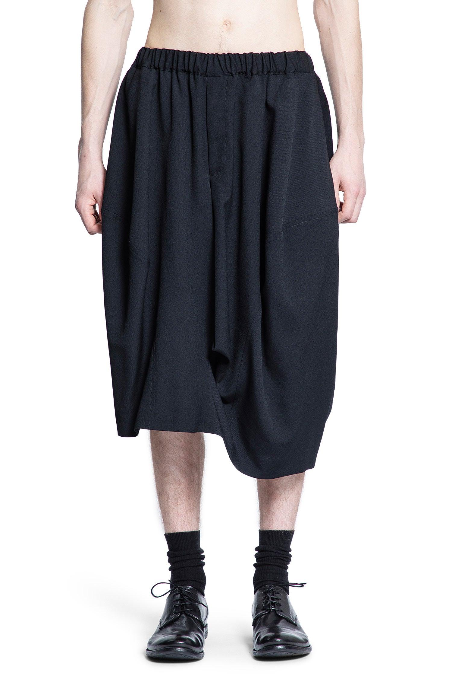 comme des gar・・ons black 黒いこと コムデ給仕 ボトムス MM-0
