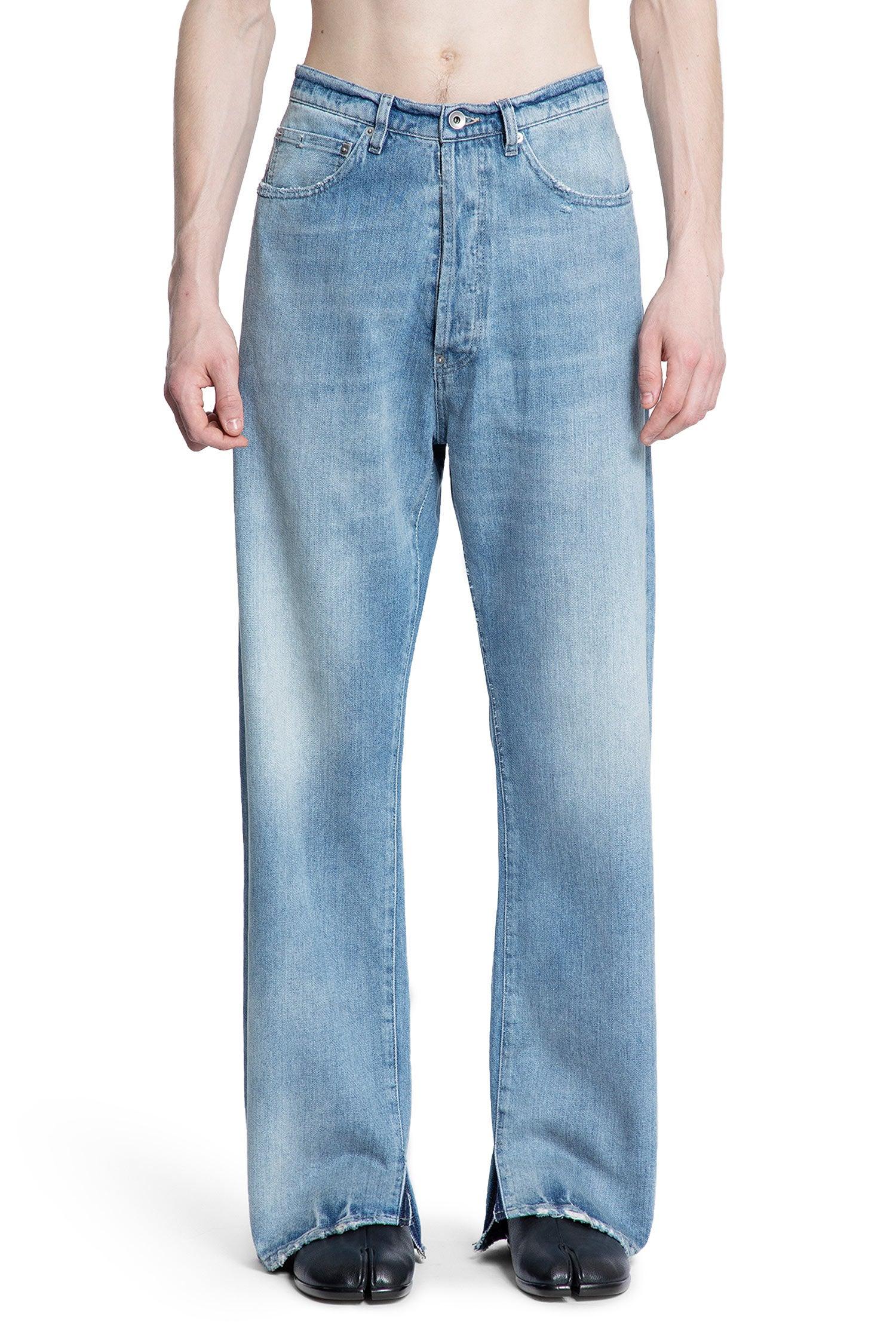 要エントリー尖んがり10倍 Maison Margiela 住み家 マルジェラ デニムストレートレッグジーンズ mn-0