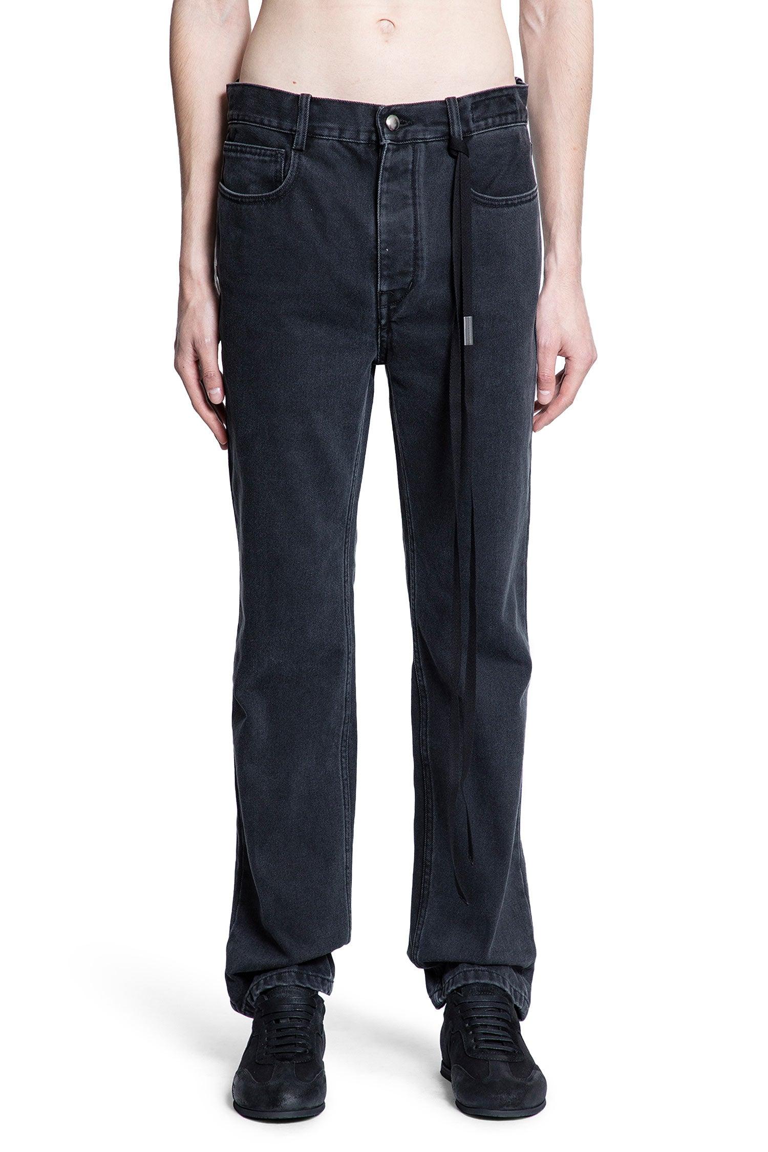 要エントリー尖んがり10倍 ann demeulemeester アンドゥムルメステール ギル 5隠し 標準尺度デニム mn-0