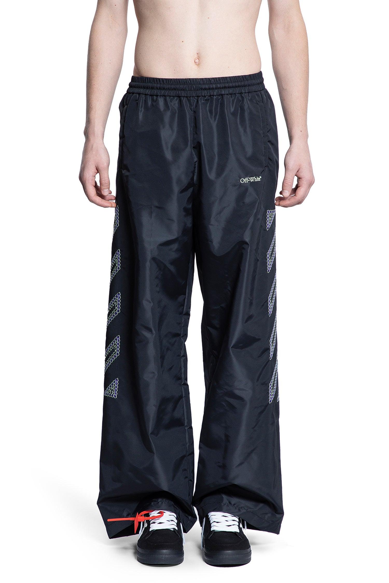 要エントリー尖んがり10倍 off-white 象牙色 ロゴタイプ約款 広広とした ズボン下 MM-0