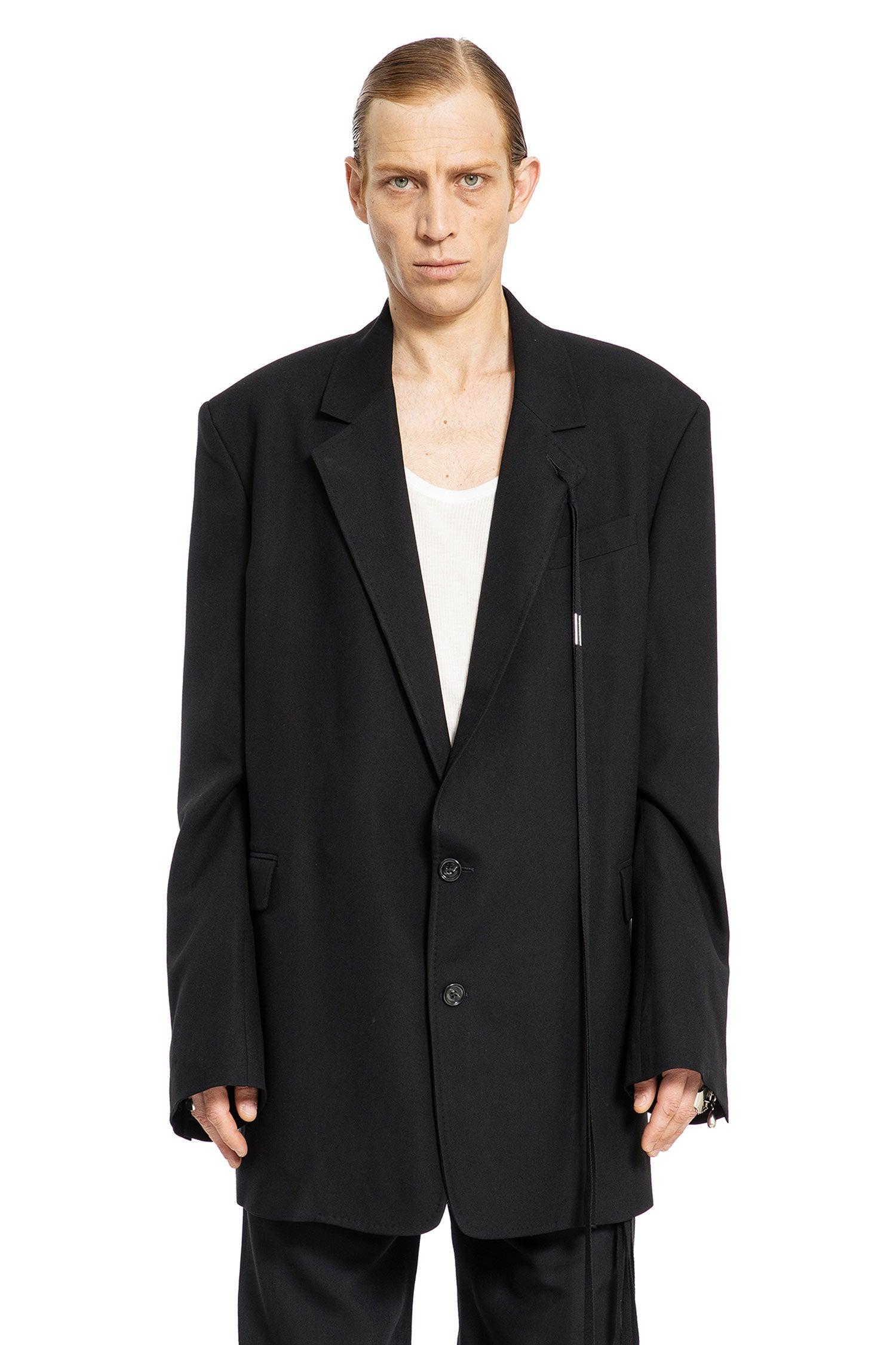 要エントリー尖んがり10倍 ann demeulemeester アン ドゥムルメステール アンスーン ハイコンフォート テーラード スポーツジャケット mn-0