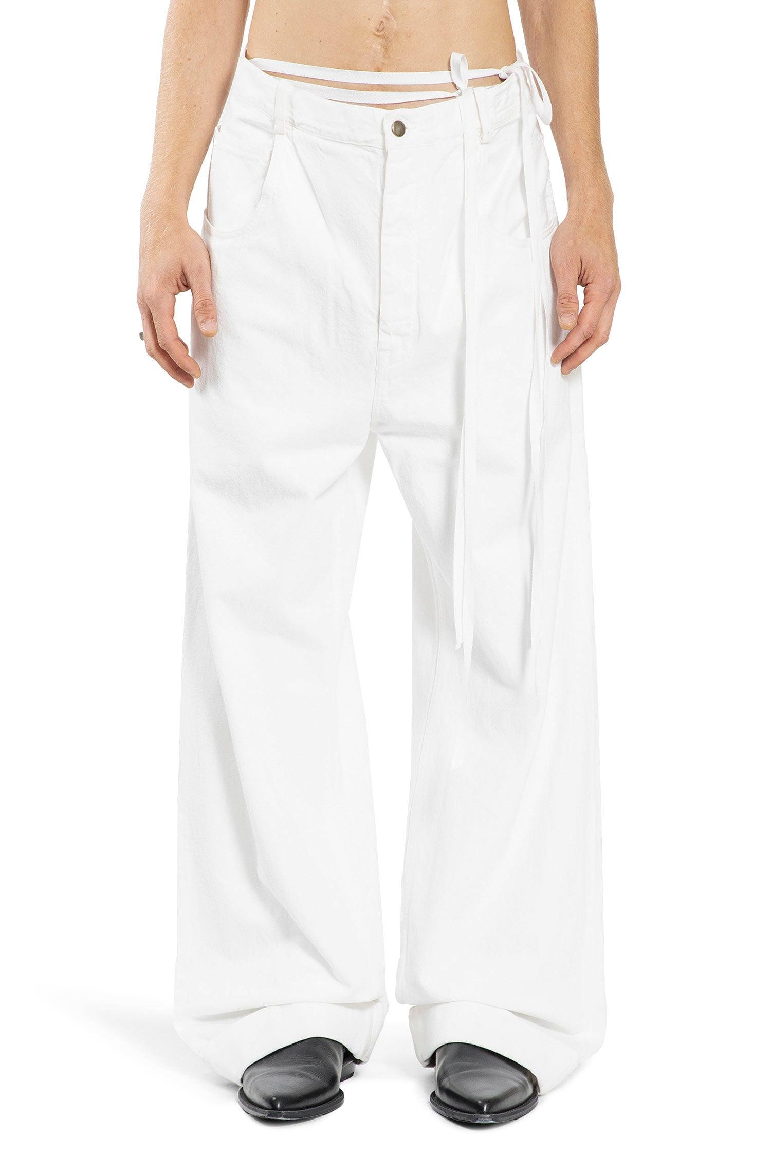 要エントリー尖んがり10倍 ann demeulemeester アン ドゥムルメステール 5隠し ハイコンフォート デニム MO-0