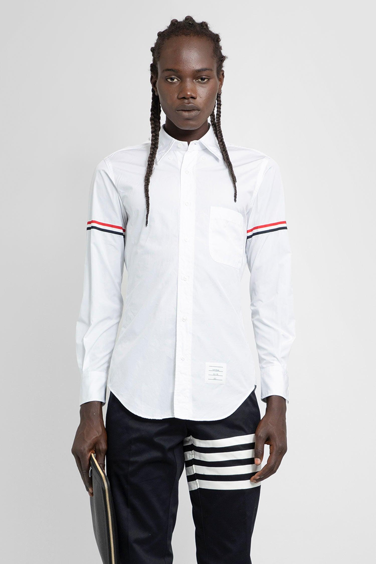 THOM BROWNE（トム赤銅色）アームバンディングシャツ