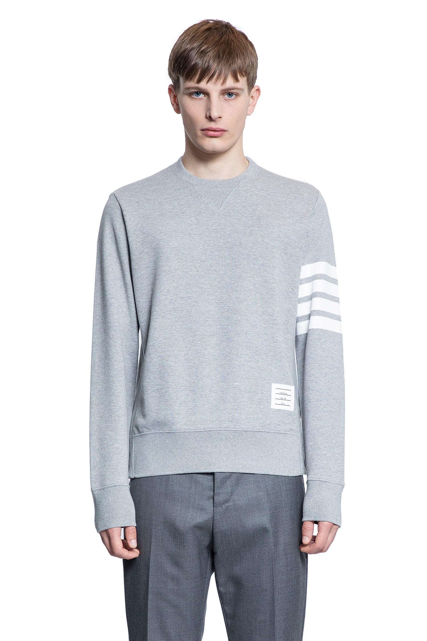 要エントリー尖んがり10倍 THOM BROWNE トム赤銅色 汗水 薄墨色 メンズ To-0