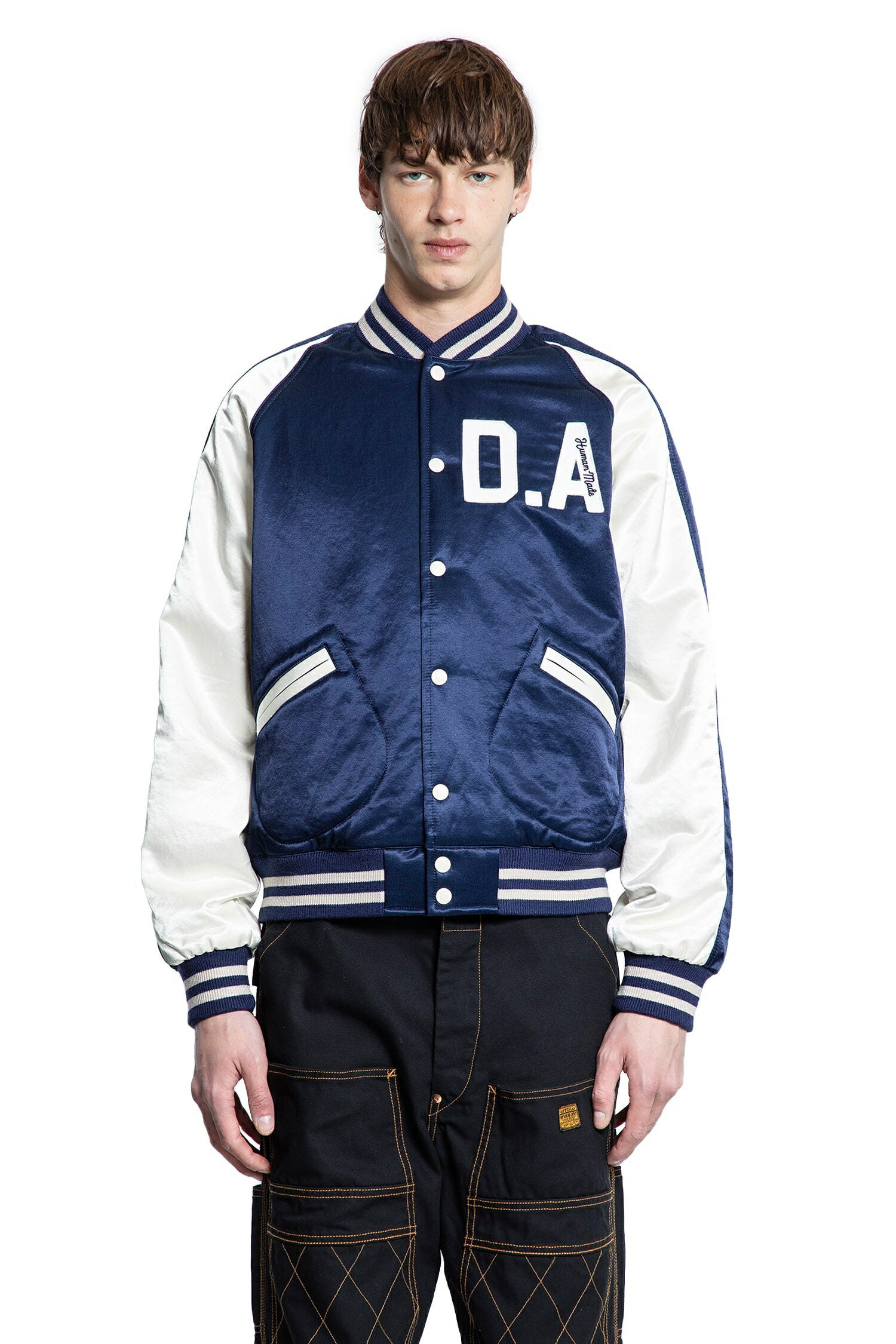 楽天市場】L【UNDERCOVER x HUMAN MADE 22AW LAST ORGY 2 VARSITY