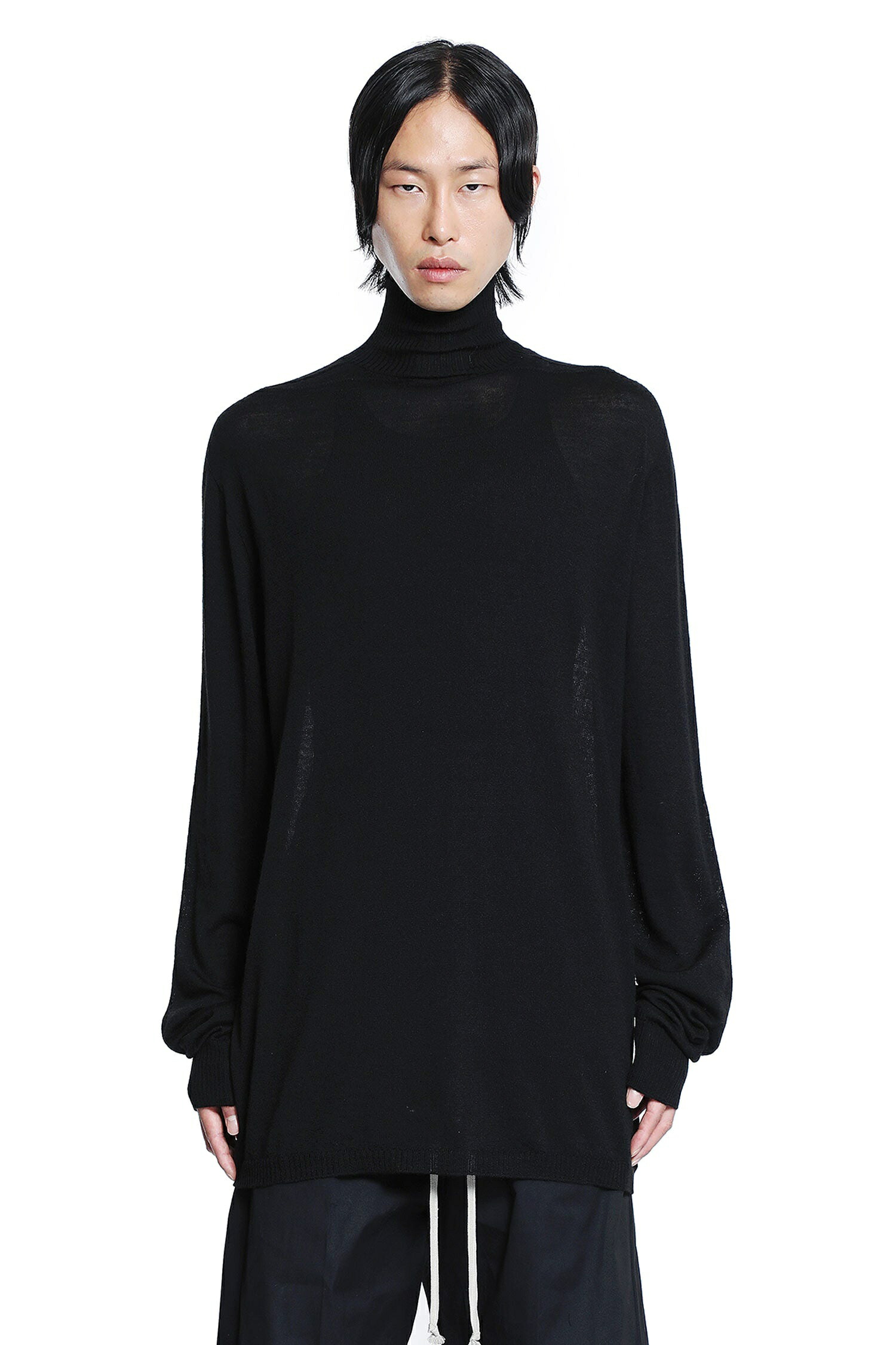 要エントリー尖んがり10倍 rick owens リック・オウエンス タートル 編み物 カットソー JS-5