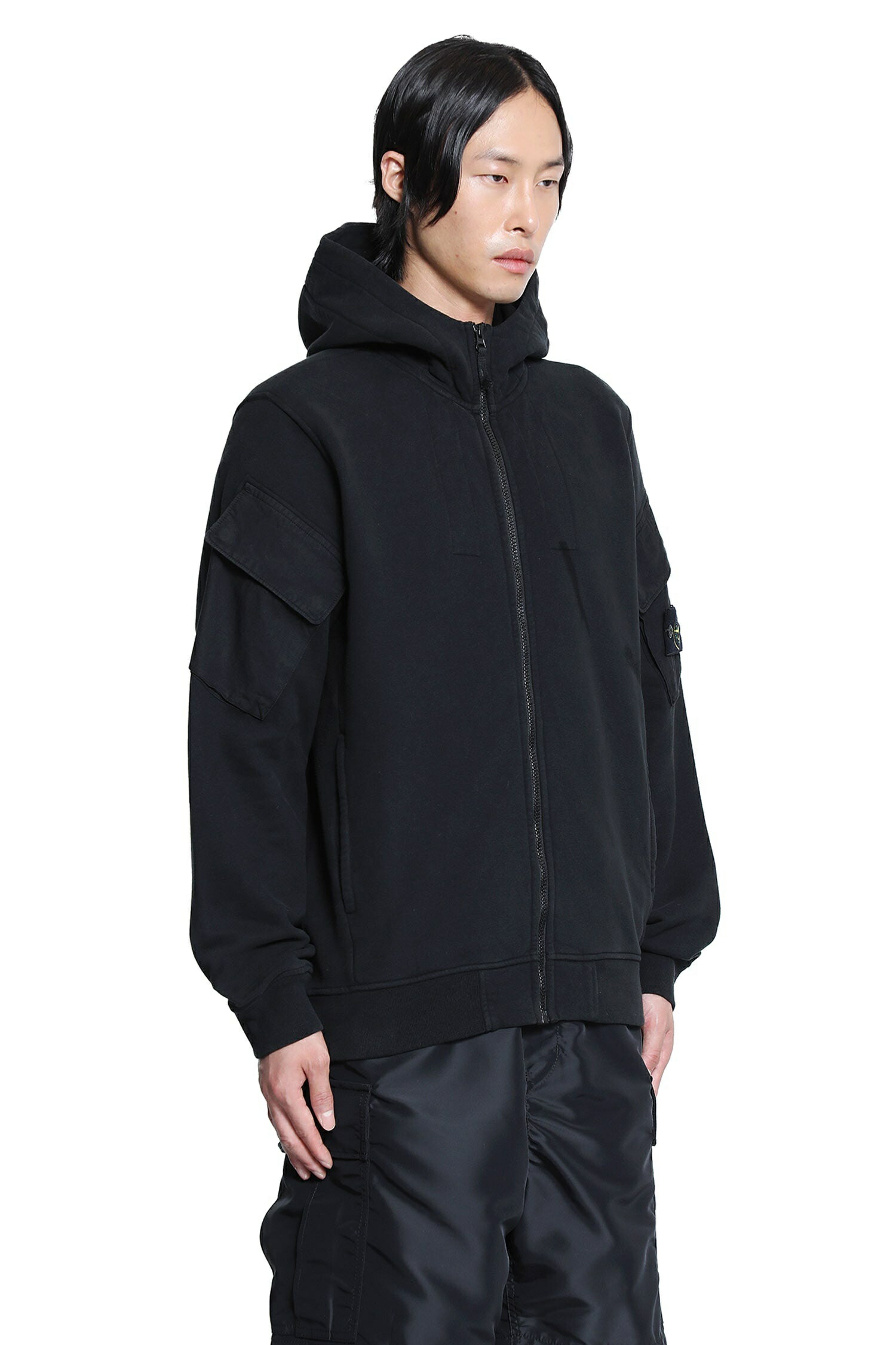 楽天市場】STONE ISLAND ストーンアイランド ジップアップパーカー