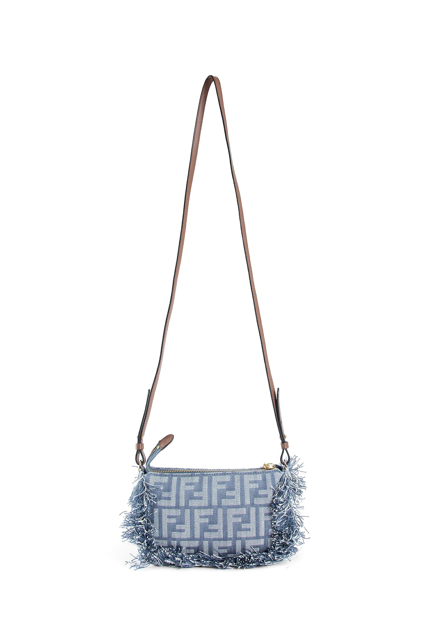 fendi フェンディ ジーンズ風デニムバゲットポーチ