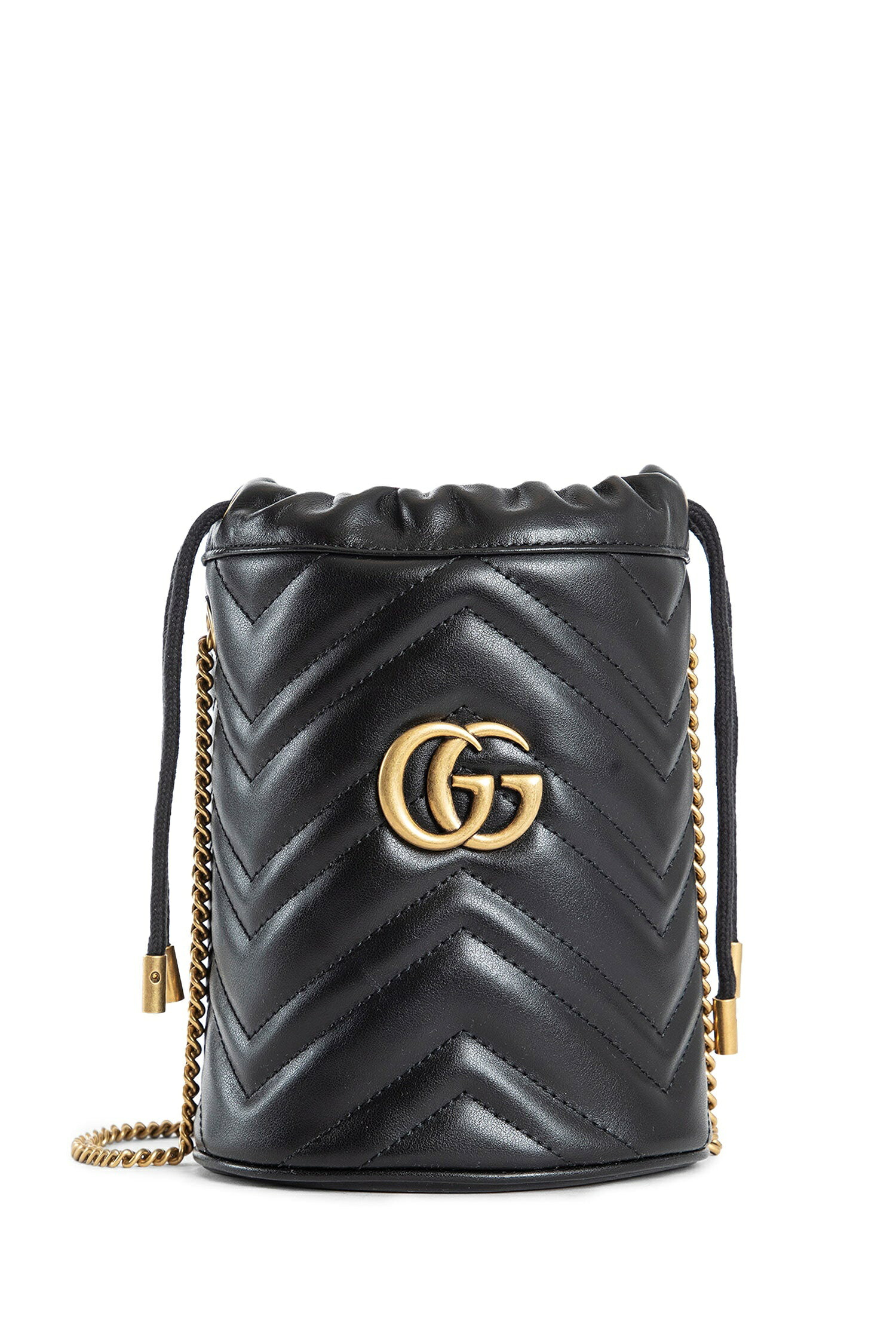 要エントリー尖んがり10倍 gucci  グッチ GGマーモント スモールバケットバッグ MO-0
