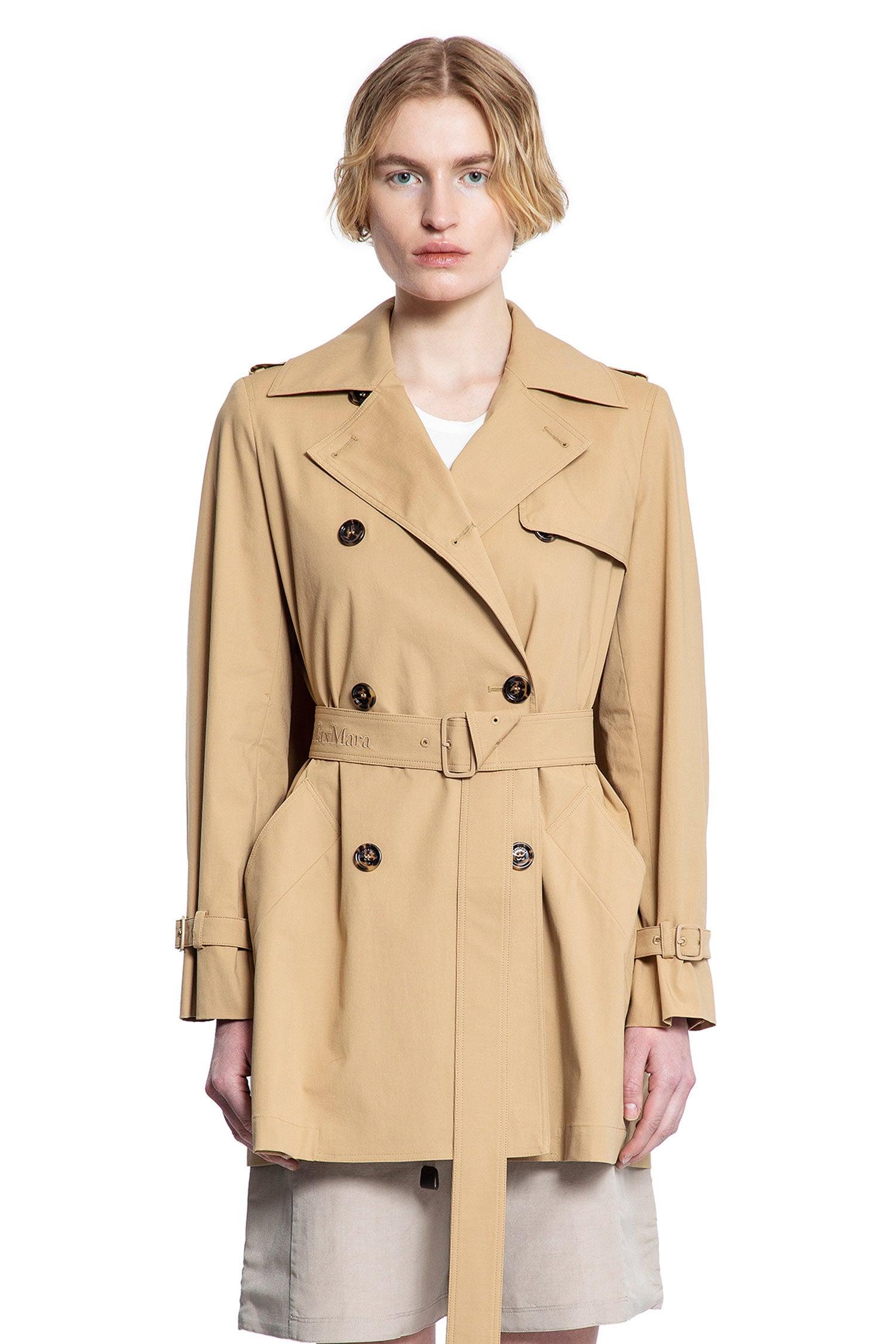 max mara マックスマーラ ダブル乳ぶさ 遊撃手トレンチコート MO-0