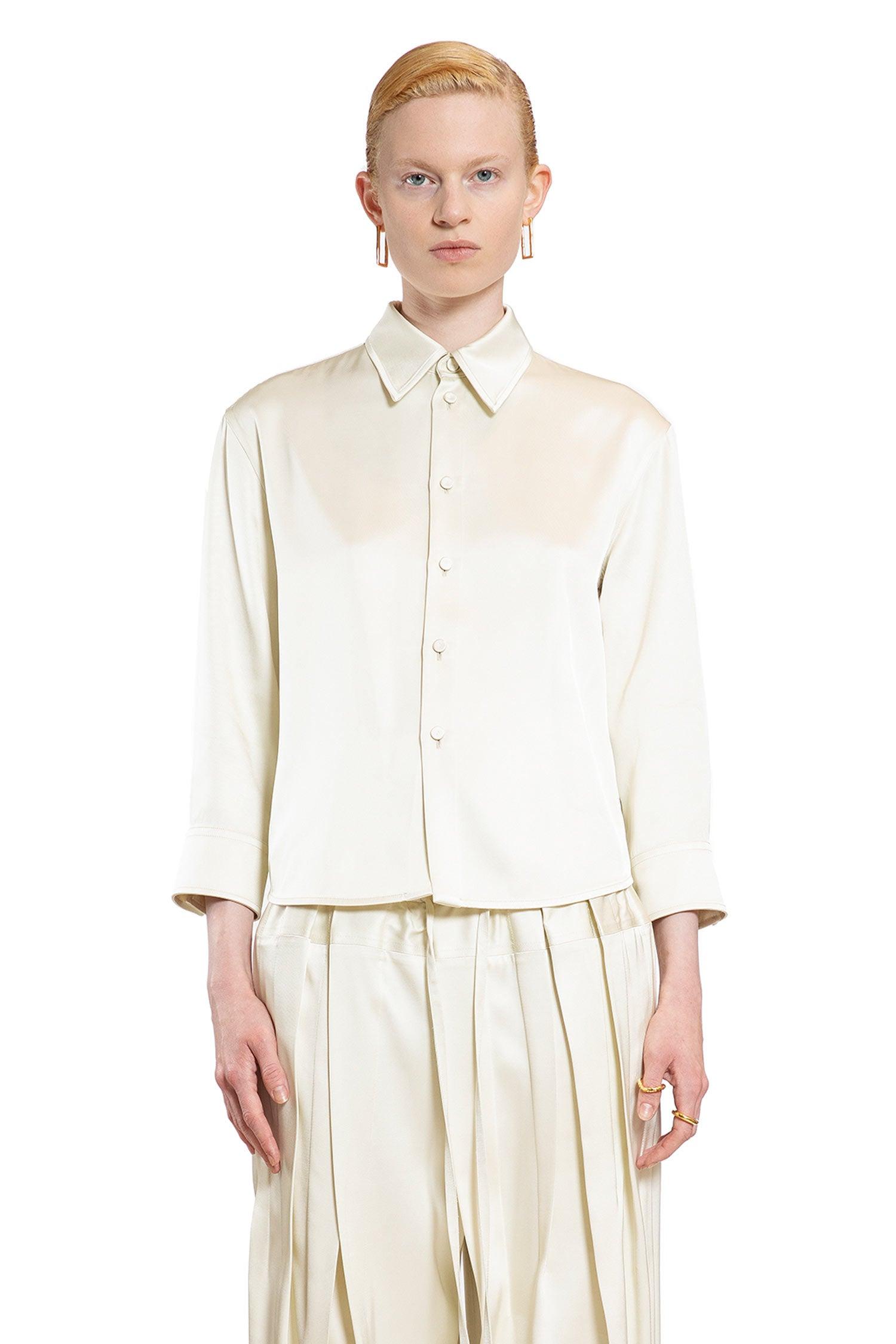 jil sander ジルサンダー シルクビスコースレーヨン ティーシャツ