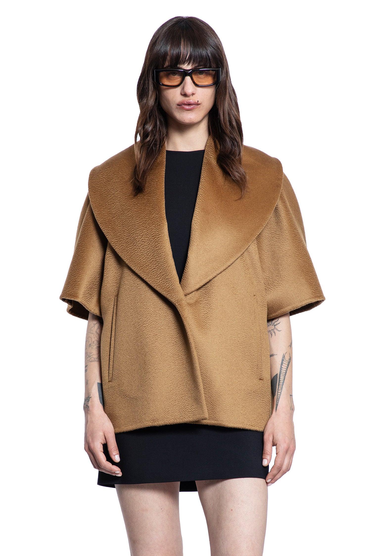 max mara マックスマーラ 大層らしい大きさ カシミヤケープ