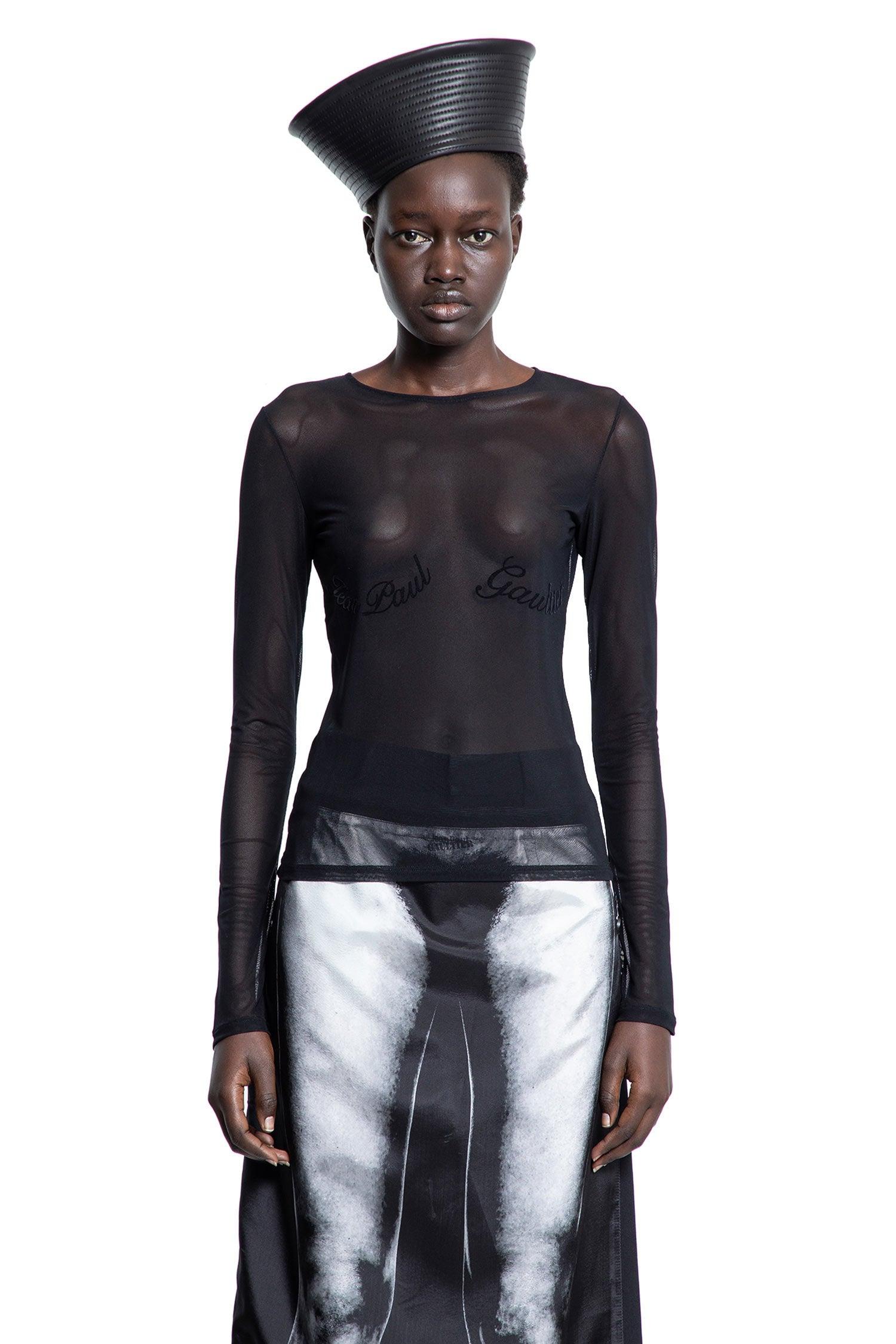 要エントリー尖んがり10倍 jean paul gaultier ジャン＝極点・ゴルチエ カットソー 2533FTO263IT005 00 EO-2 レディースファッション-その他