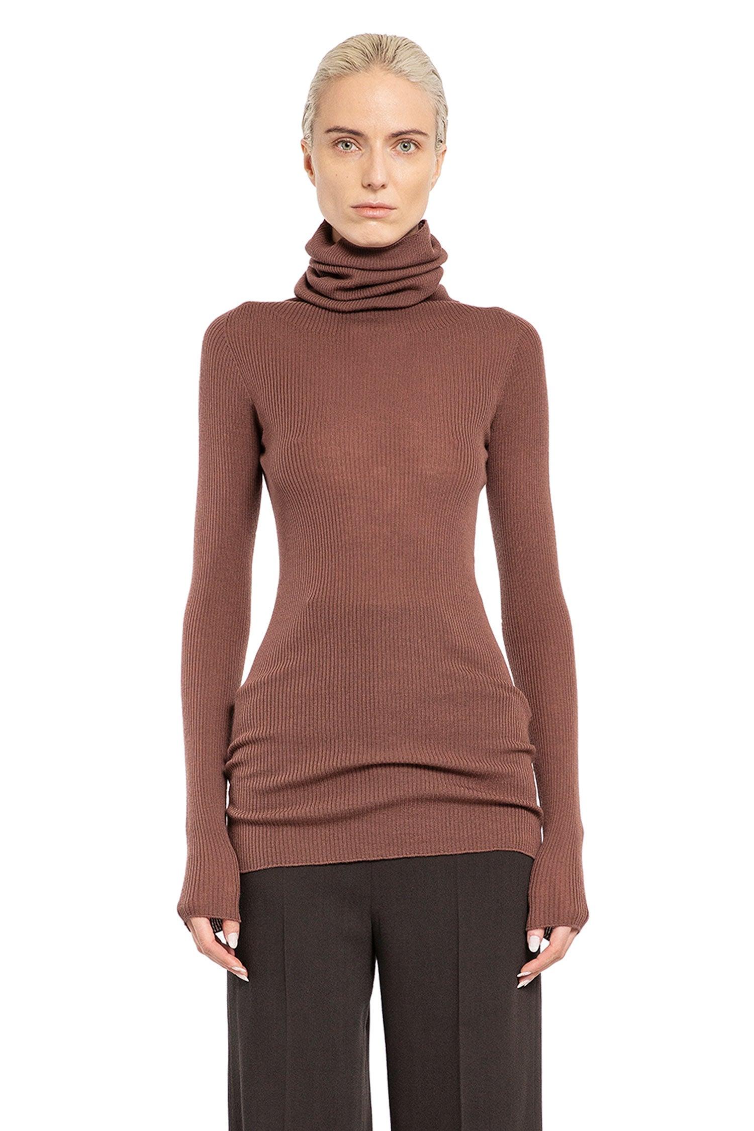 要エントリー尖んがり10倍 rick owens リック・オウエンス ダークシャドウ リブチューブ タートルネック 前掛け 0