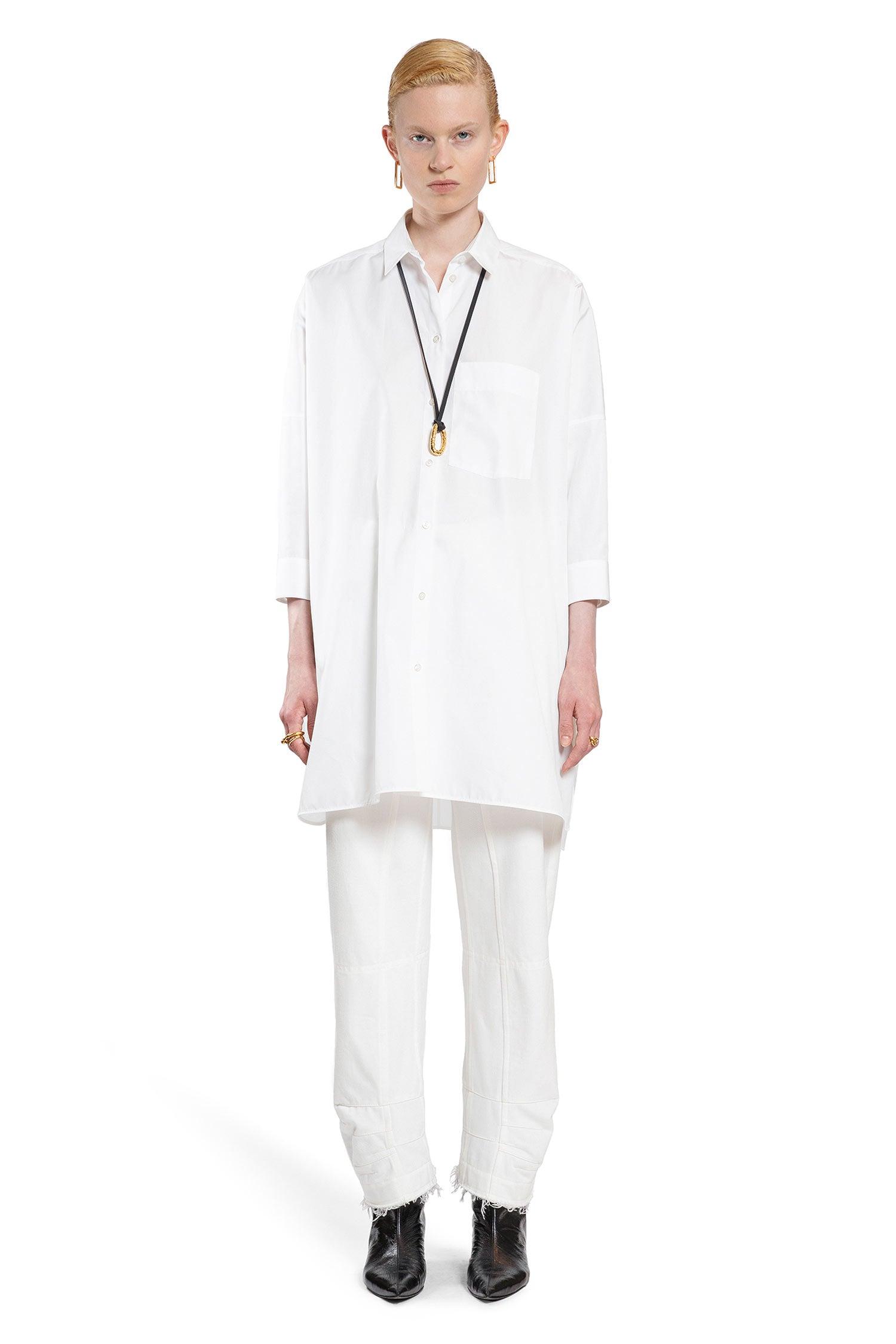要エントリー尖んがり10倍 JIL SANDER ジルサンダー サンテホフリンシャツ To-0