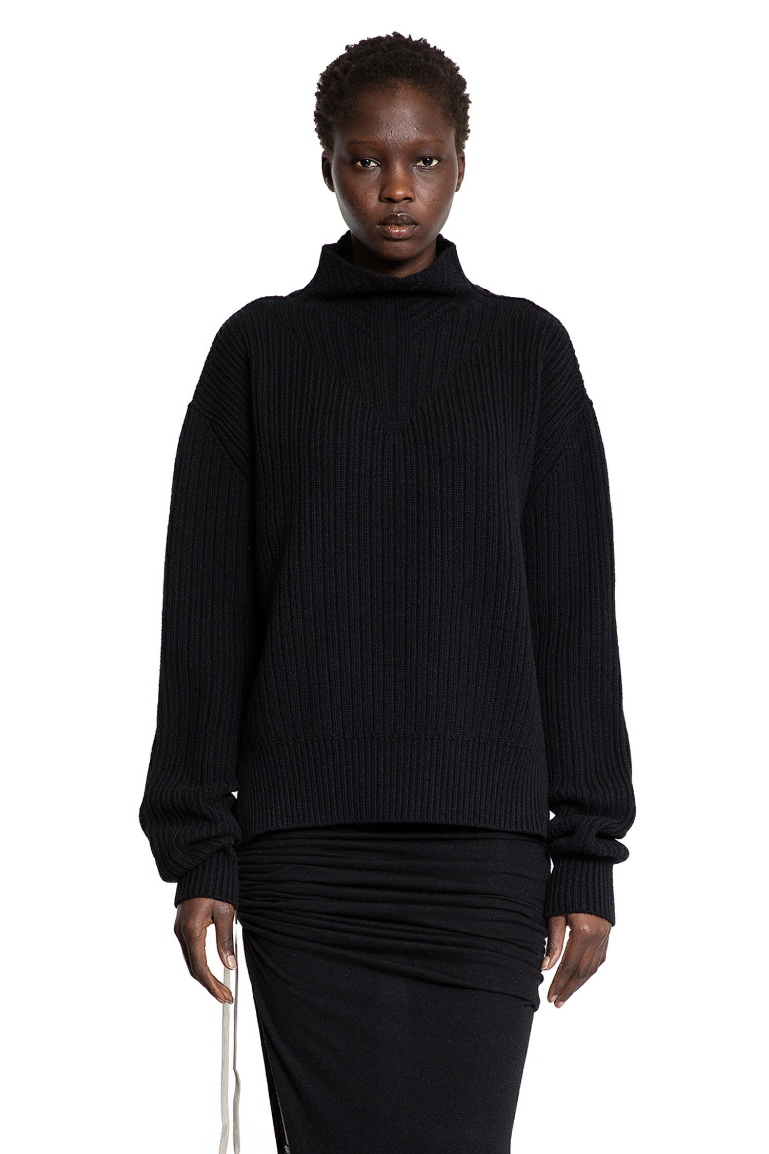 要エントリー尖んがり10倍 rick owens リック・オウエンス アルパカニットコンコルディアンズ・フィッシャーマン・タートル 0
