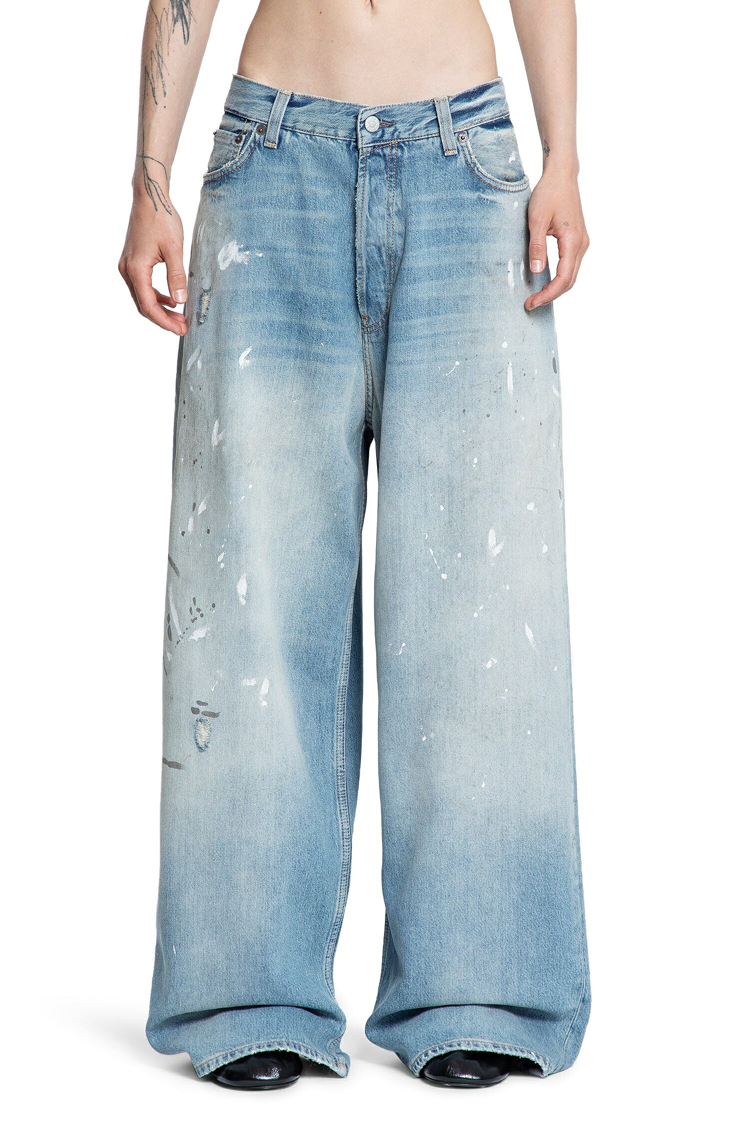 要エントリー尖んがり10倍 acne studios アクネスタジオ ルーズフィットジーンズ JS-0