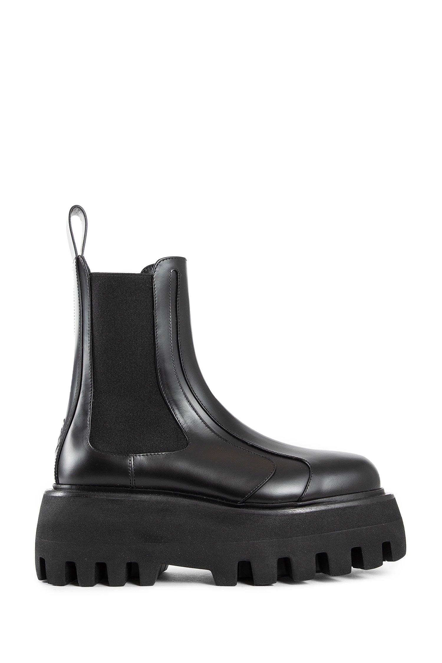 要エントリー尖んがり10倍 alexander mcqueen アレキサンダーマックイーン ソファチェルシーブーツ To-0