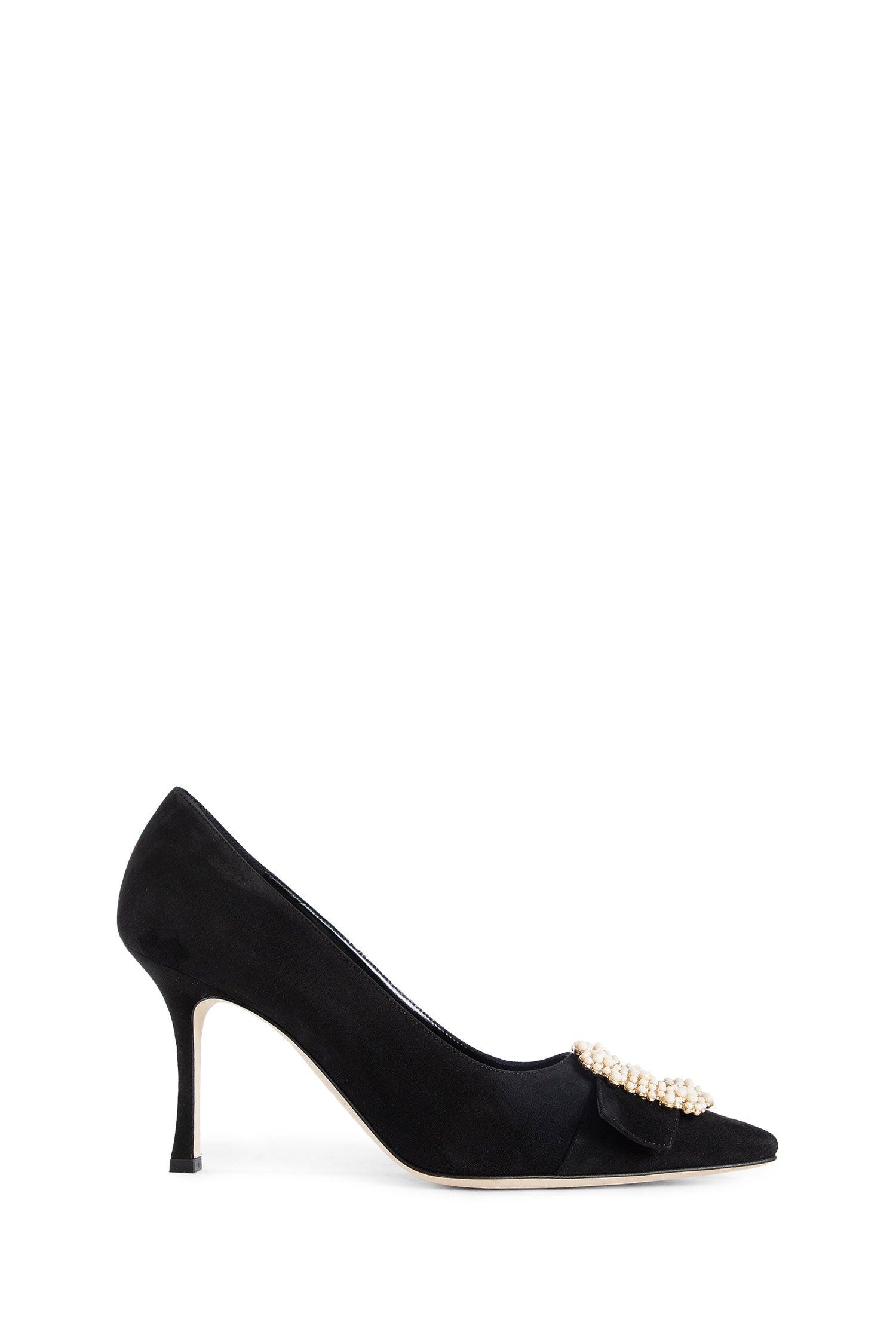 要エントリー尖んがり10倍 MANOLO BLAHNIK マロノ ブラニクル レディース ハイヒール シューズ KH-0