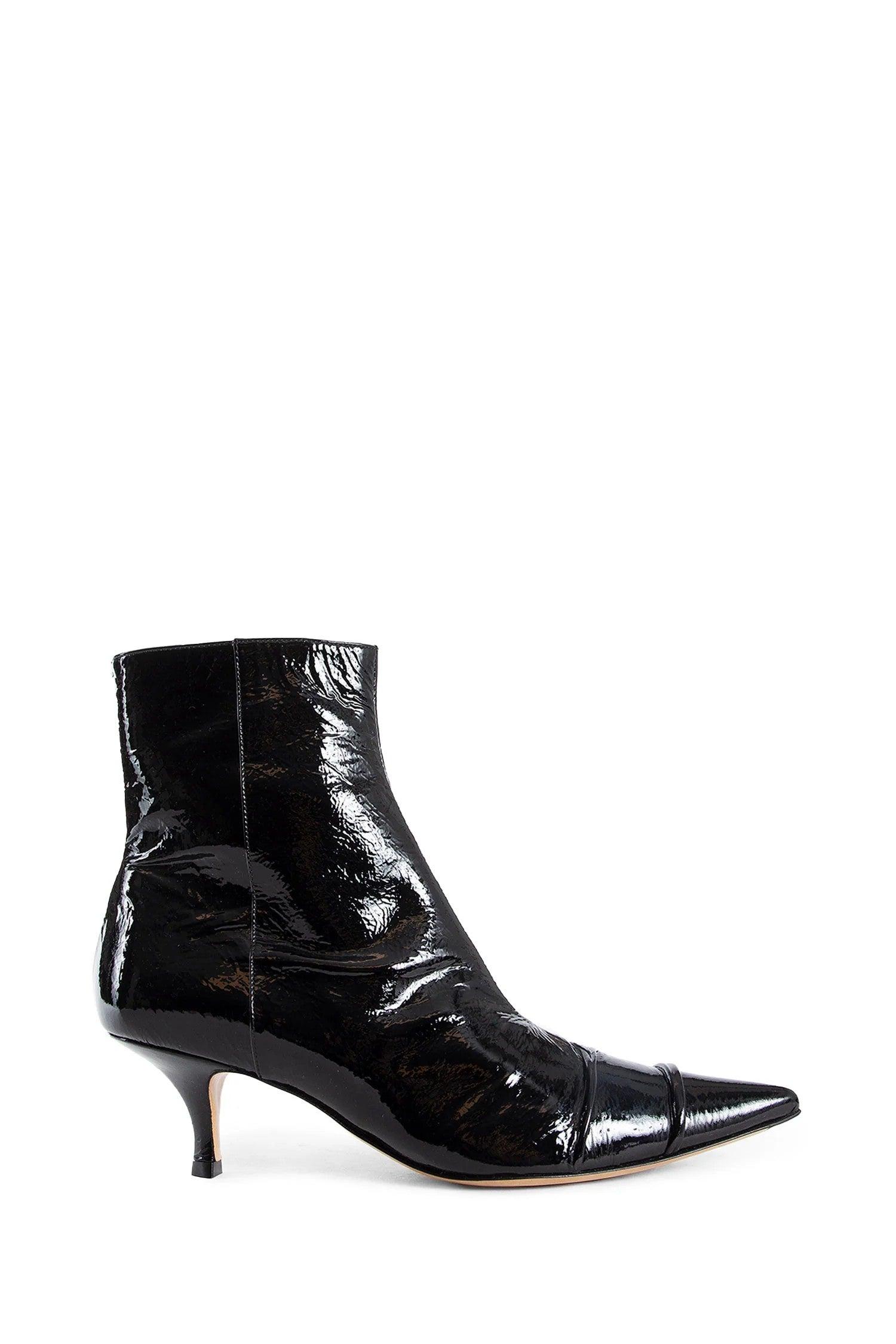 maison margiela キン口付け ポインテッドトゥ アンクルブーツ