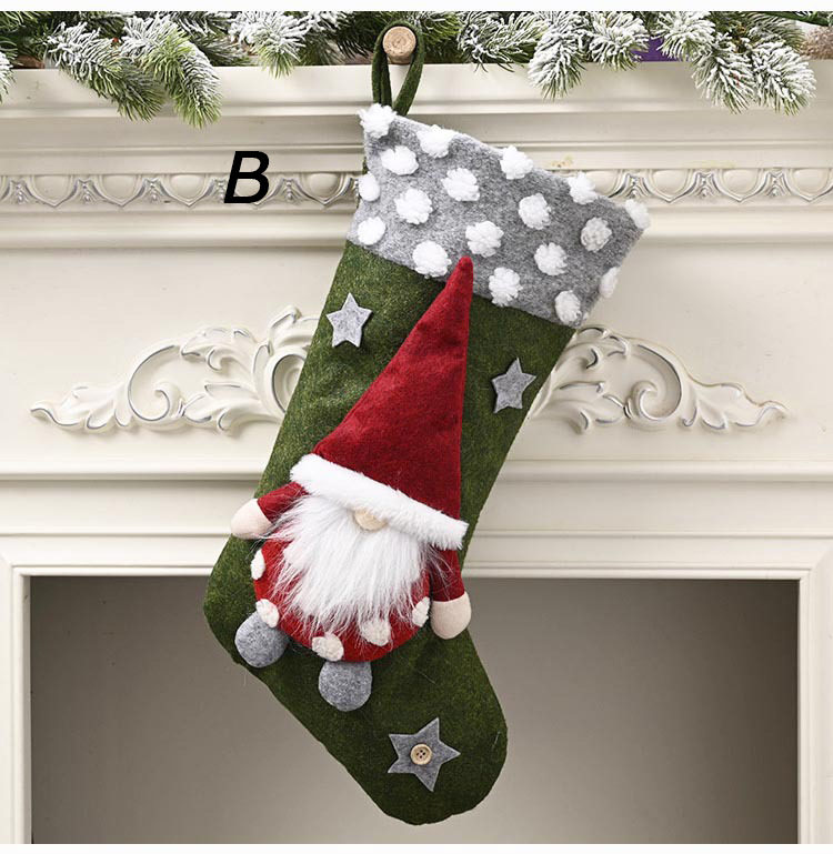 楽天市場 2枚入 クリスマス 靴下 プレゼント入れ ソックス ブーツ ニット 飾り ビッグサイズ クリスマス ギフト プレゼント Christmas Stockings 暖かい Marbeine