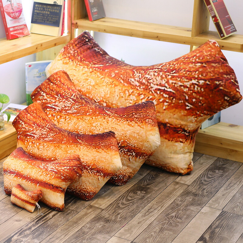 送料無料 115cm ぬいぐるみ 焼肉 ヤキニク 豚のバラ肉 抱き枕 クッション インテリア 大きい 子供 おもちゃ 食物 可愛い かわいい 彼女に ふわふわで癒される 柔らか 心地いい プレゼント 海外通販