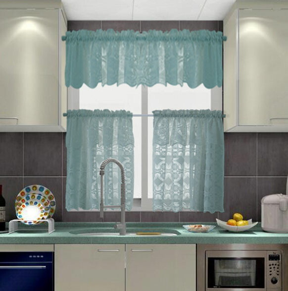 楽天市場 送料無料 カーテン レース おしゃれ 高級感 かわいい 北欧風 台所用 子供部屋 女の子 西海岸 透かし彫り 出窓用 上飾り 姫系 マリン調 74 36cm ブルー ホワイト 楽天海外通販 Marbeine
