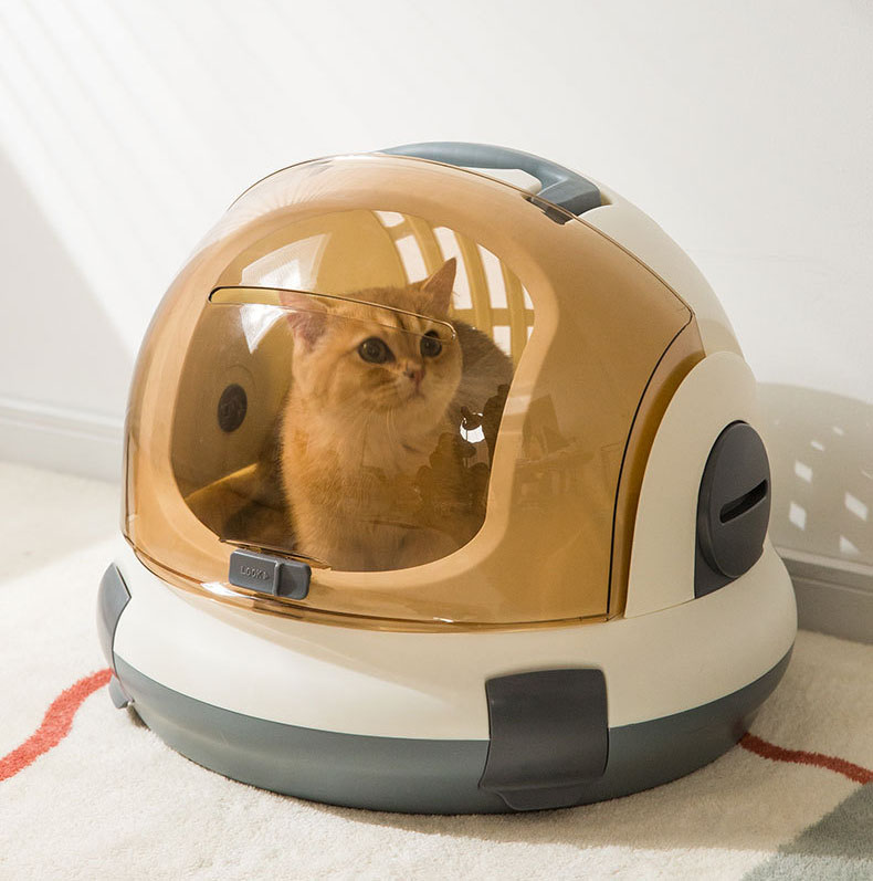 送料無料 ペットキャリーバッグ 宇宙船タイプ 2カラー 小型犬キャリー 