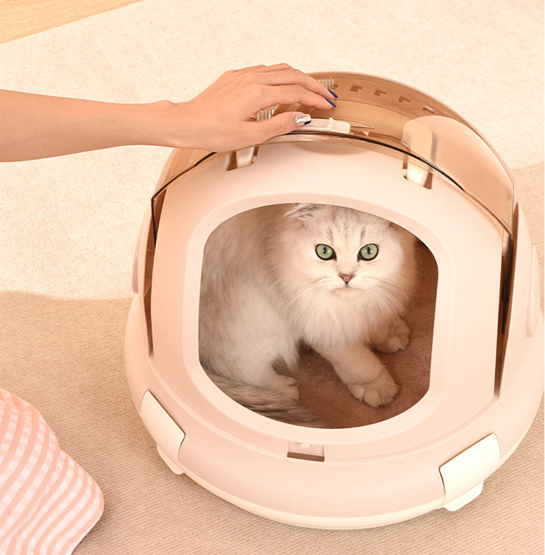 送料無料 ペットキャリーバッグ 宇宙船タイプ 2カラー 小型犬キャリー 