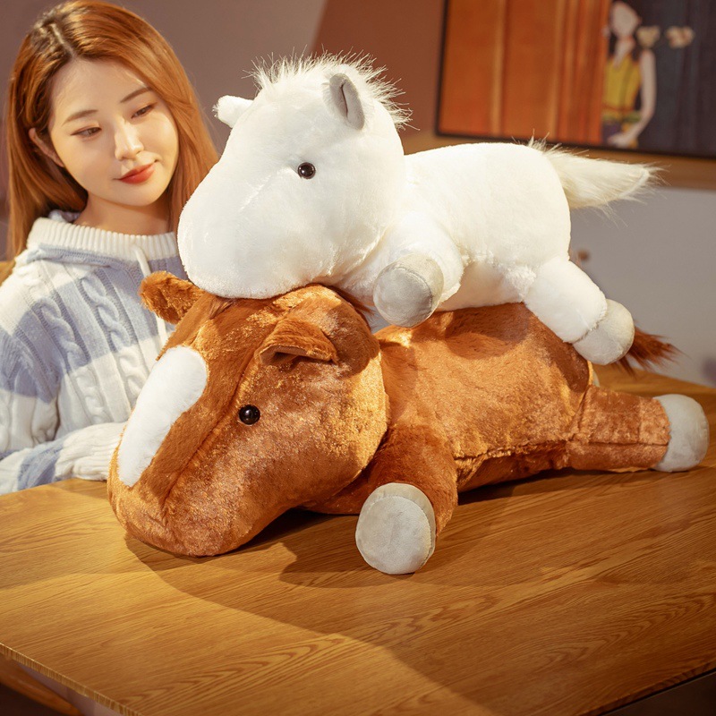 楽天市場】【55cm】送料無料 ぬいぐるみ うま ウマ 馬 horse
