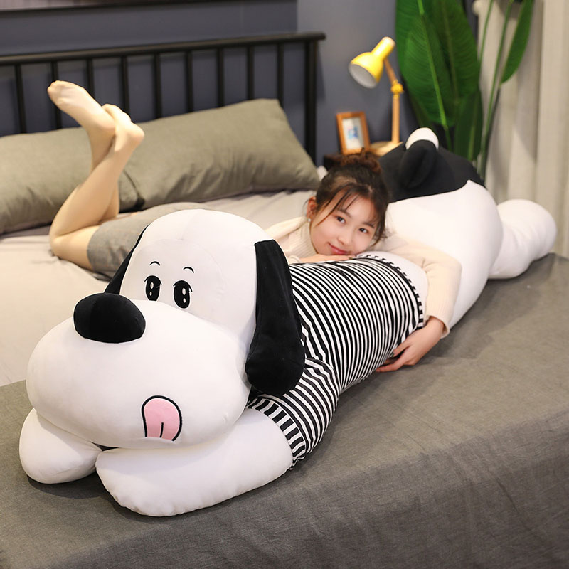 【180cm】送料無料 長いぬいぐるみ 全3カラー 犬 狗イヌ いぬ dog ドッグ ワンちゃん わんちゃん 大きい インテリア 特大 子供 おもちゃ 動物 可愛い かわいい 彼女に ふわふわで癒される 柔らか 心地いい プレゼント ギフト クリスマスプレゼント キャラクター 海外通販|Marbeine
