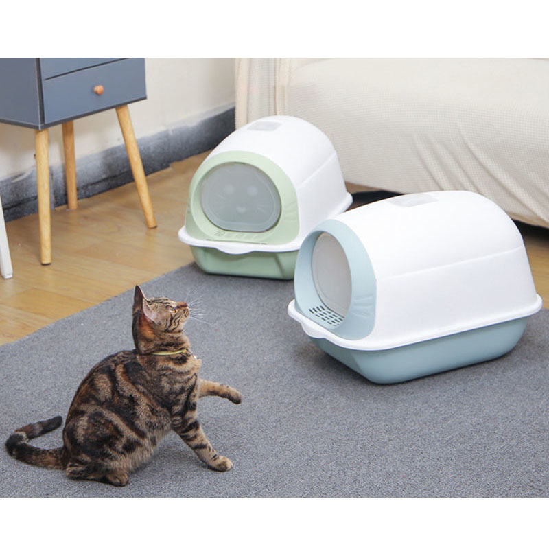 送料無料 22 おしゃれ 猫 本体 猫トイレ トイレ フルカバー New 散らかりにくいネコトイレ 全5カラー Arrival キャットトイレ