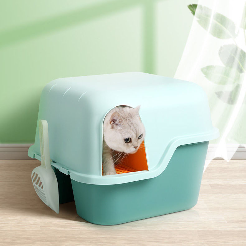 送料無料 22 New Arrival 猫 キャットトイレ 全3カラー トンネルタイプ 隧道 通路式 大きい 散らかりにくいネコトイレ おしゃれ 本体 51 フルカバー 猫用品 お掃除簡単 正規通販 飛び散りにくい 40cm 楽天海外通販 ネコトイレ ペットトイレ スコップ付き 大型猫 50 猫トイレ