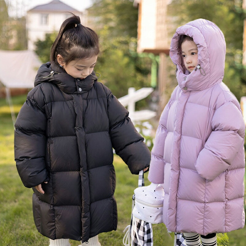 落ち込む厚地の外套 キッズ 小わっぱ服 御坊っちゃん 御嬢さん 落ち込む上衣 アウター ロング ボンネット付き添い人 撥水 防風 韓国 軽さ 通学 キッズ服 防寒 秋冬 御坊っちゃん アウター 冬 通園 アウトドア 防寒保温成り行き人並み外れた 110 120 130珊 140珊 150珊 160 外国で通信販売 キッズ・ベビー・マタニティ-コート・ジャケット