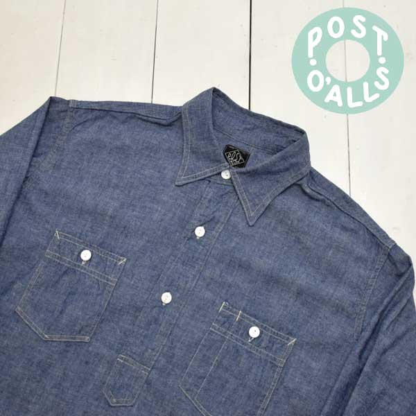 楽天市場】POST OVERALLS (ポストオーバーオールズ) ARMY Shirt 