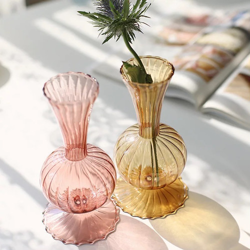 楽天市場 ミニガラス花瓶 フラワーベース 韓国インテリア 花のある暮らし Marble Interior
