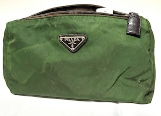 楽天市場】PRADA プラダ ポーチ DENIM デニム 化粧ポーチ コスメ
