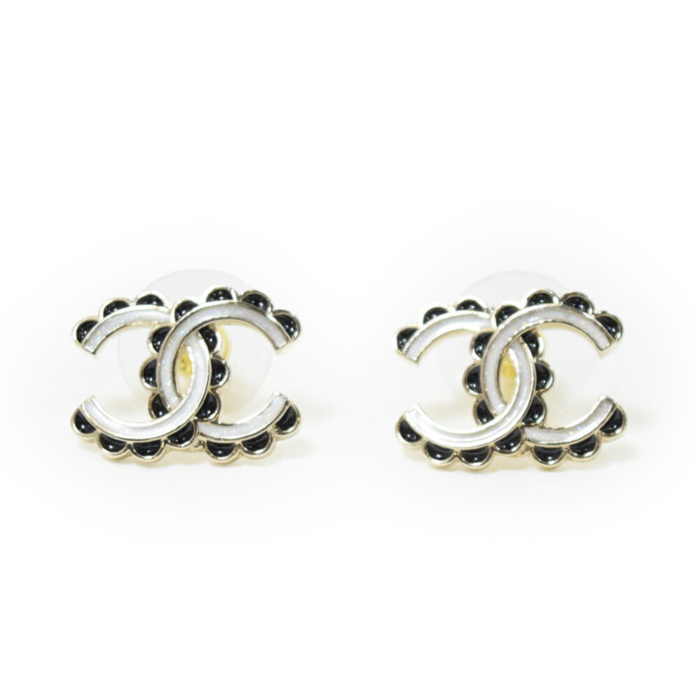CHANEL シャネル ピアス イヤリング ココマーク ラインストーン