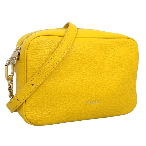 フルラ FURLA REAL MINI CAMERA CASE ショルダーバッグ バッグ レザー イエロー系 レディース wb00243hsf0000564s