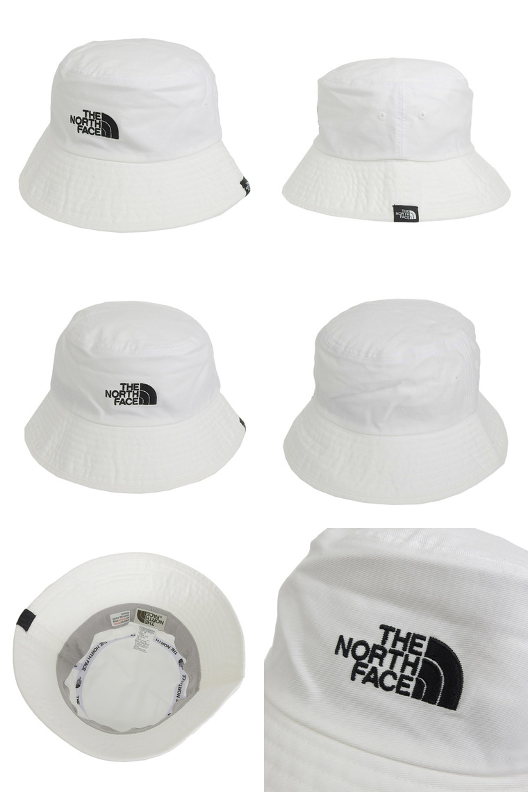 希少！！】 ノースフェイス 小物 帽子 メンズ レディース アウトレット ハット M ホワイト COTTON BUCKET HAT  NE3HN01L-WHT THE NORTH FACE www.servitronic.eu