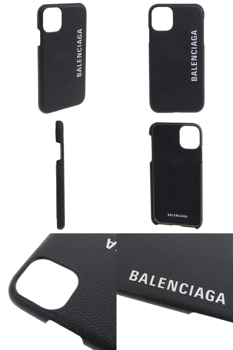 超歓迎特価 Balenciaga iphone 11 スマホケース 黒の通販 by ttng