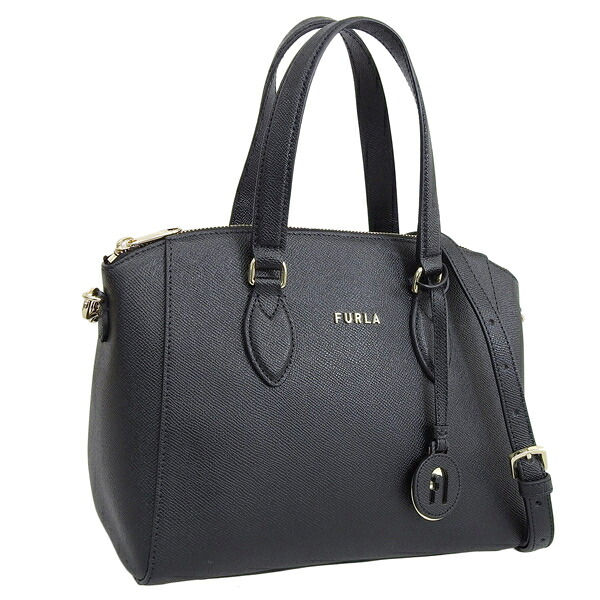 フルラ バッグ レディース ハンドバッグ 2WAY アウトレット品 レザー ブラック MINERVA S WB00444BX0306O6000 FURLA スーパーセール