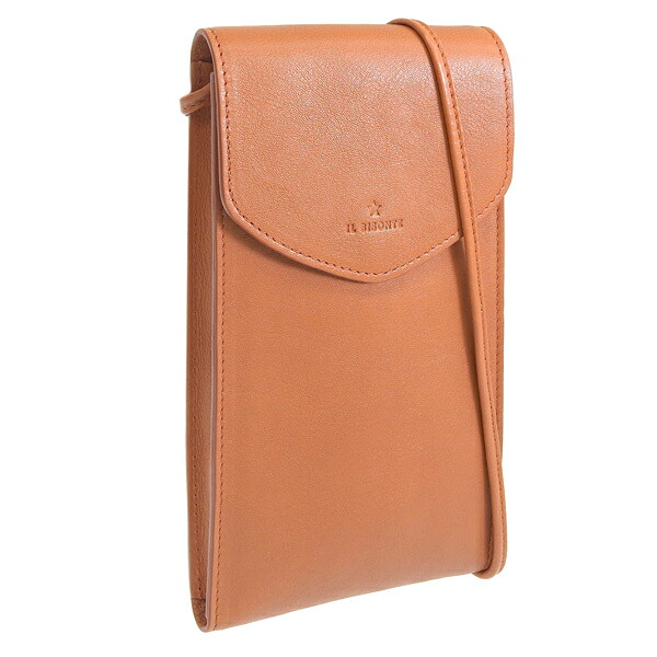 イルビゾンテ バッグ レディース ショルダーバッグ レザー キャメル SCA100PV0001CA114 IL BISONTE スーパーセール｜marcadimoda