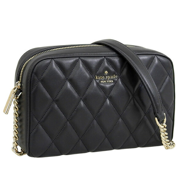 ケイトスペード バッグ レディース ショルダーバッグ アウトレット レザー ブラック CAREY MINI CAMERA BAG KG425-001 KATE SPADE