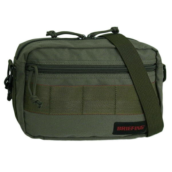 ブリーフィング バッグ メンズ レディース 2WAY ショルダーバッグ ボディバッグ アウトレット品 オリーブ QL ZIP LINER BOA203L02-067 BRIEFING
