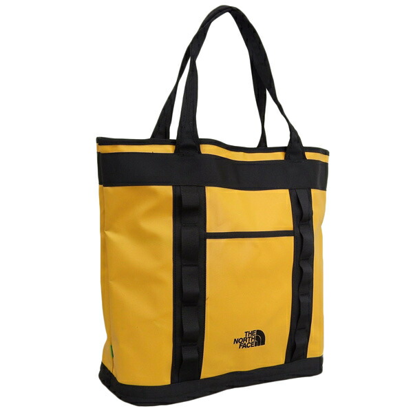 ノースフェイス バッグ メンズ レディース トートバッグ イエロー×ブラック CAMP GEAR BAG M NN2PQ19C-GYE THE NORTH FACE A4対応 ポイント10倍