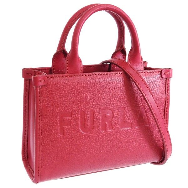 フルラ バッグ レディース ショルダーバッグ アウトレット品 レザー ダークピンク NIOBE-TOTE MICRO BAG WE00536BX09299G000 FURLA