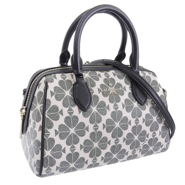 ケイトスペード バッグ レディース 2WAY ショルダーバッグ ハンドバッグ アウトレット品 ブラック spade flower duffle cb KG483-001 KATE SPADE